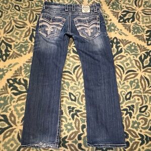 Men’s Rock Revival Jarrow Boot Stretch Jeans 32